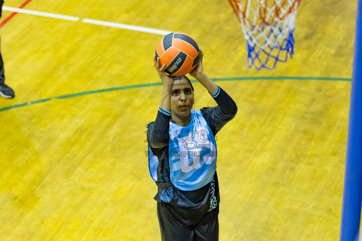 Day 12 of 25th Inter-School Netball Tournament was held in Social Center at Male', Maldives on Thursday, 22nd August 2024.