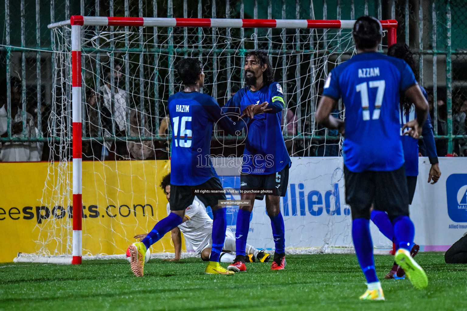 Team Fenaka vs Team Civil Court in Club Maldives Cup 2022 was held in Hulhumale', Maldives on Friday, 14th October 2022. Photos: Nausham Waheed / images.mv