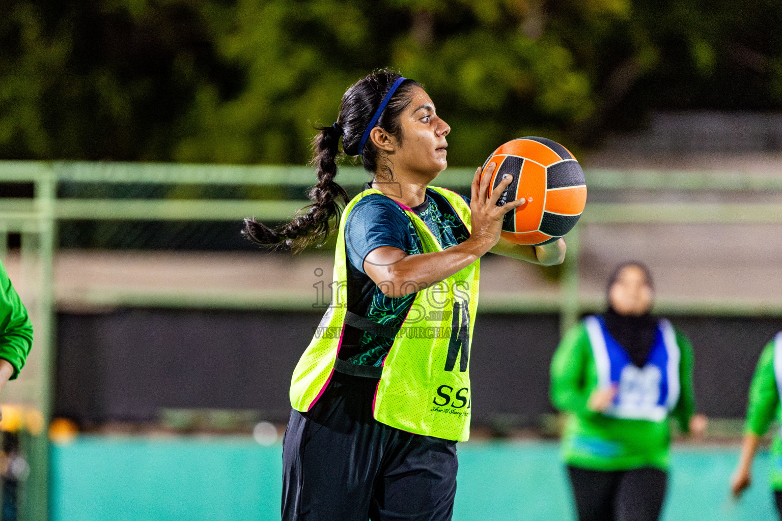 Day 1 of 23rd Netball Association Championship was held in Ekuveni Netball Court at Male', Maldives on Thursday, 27th April 2024. Photos: Nausham Waheed / images.mv