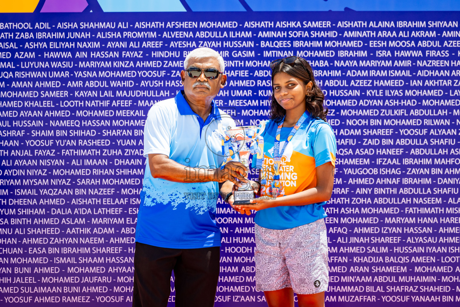 15th National Open Water Swimming Competition 2024 held in Kudagiri Picnic Island, Maldives on Saturday, 28th September 2024. Photos: Nausham Waheed / images.mv