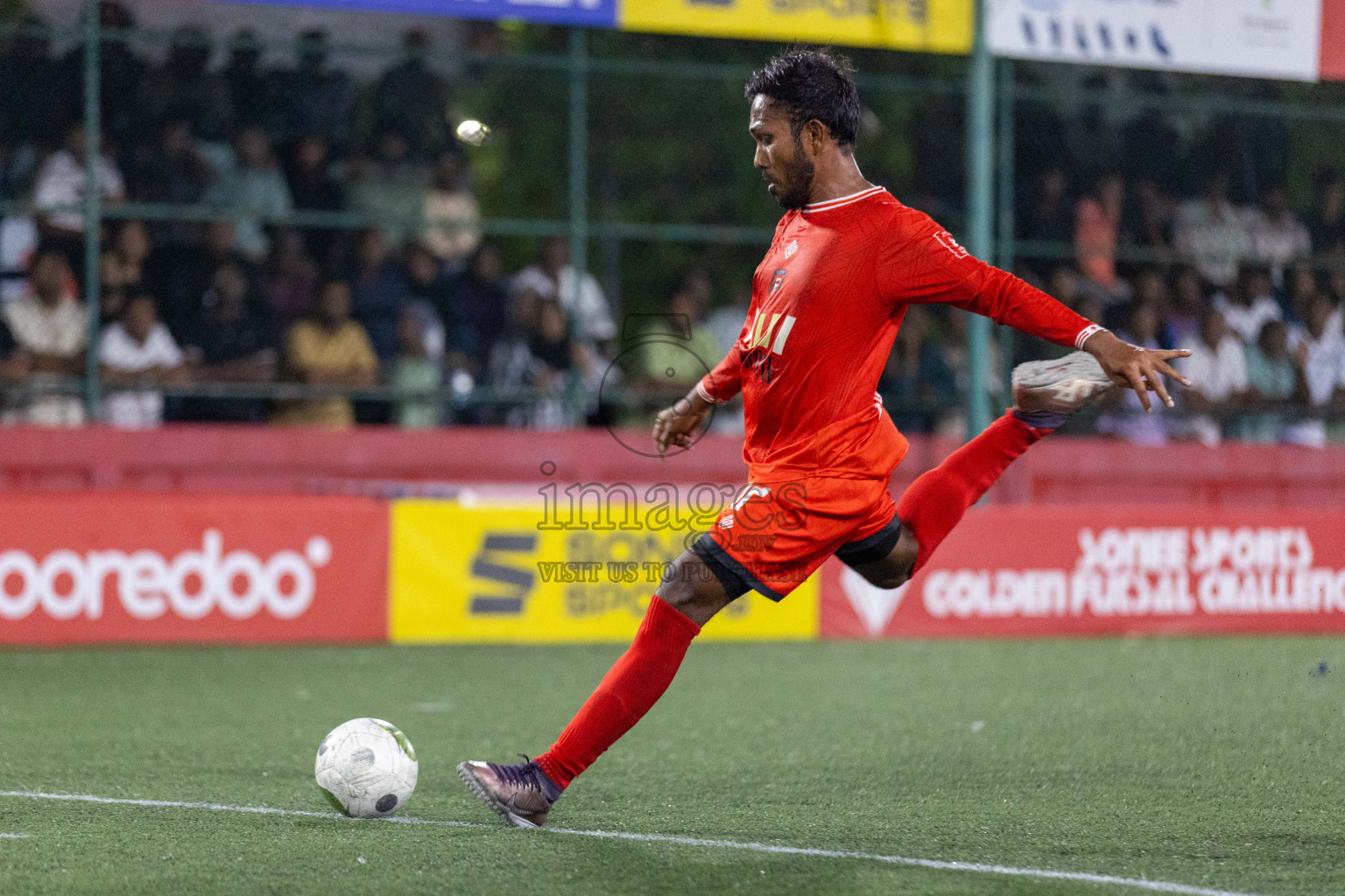 HA Filladhoo VS HA Dhidhdhoo in Day 13 of Golden Futsal Challenge 2024 was held on Saturday, 27th January 2024, in Hulhumale', Maldives Photos: Nausham Waheed / images.mv