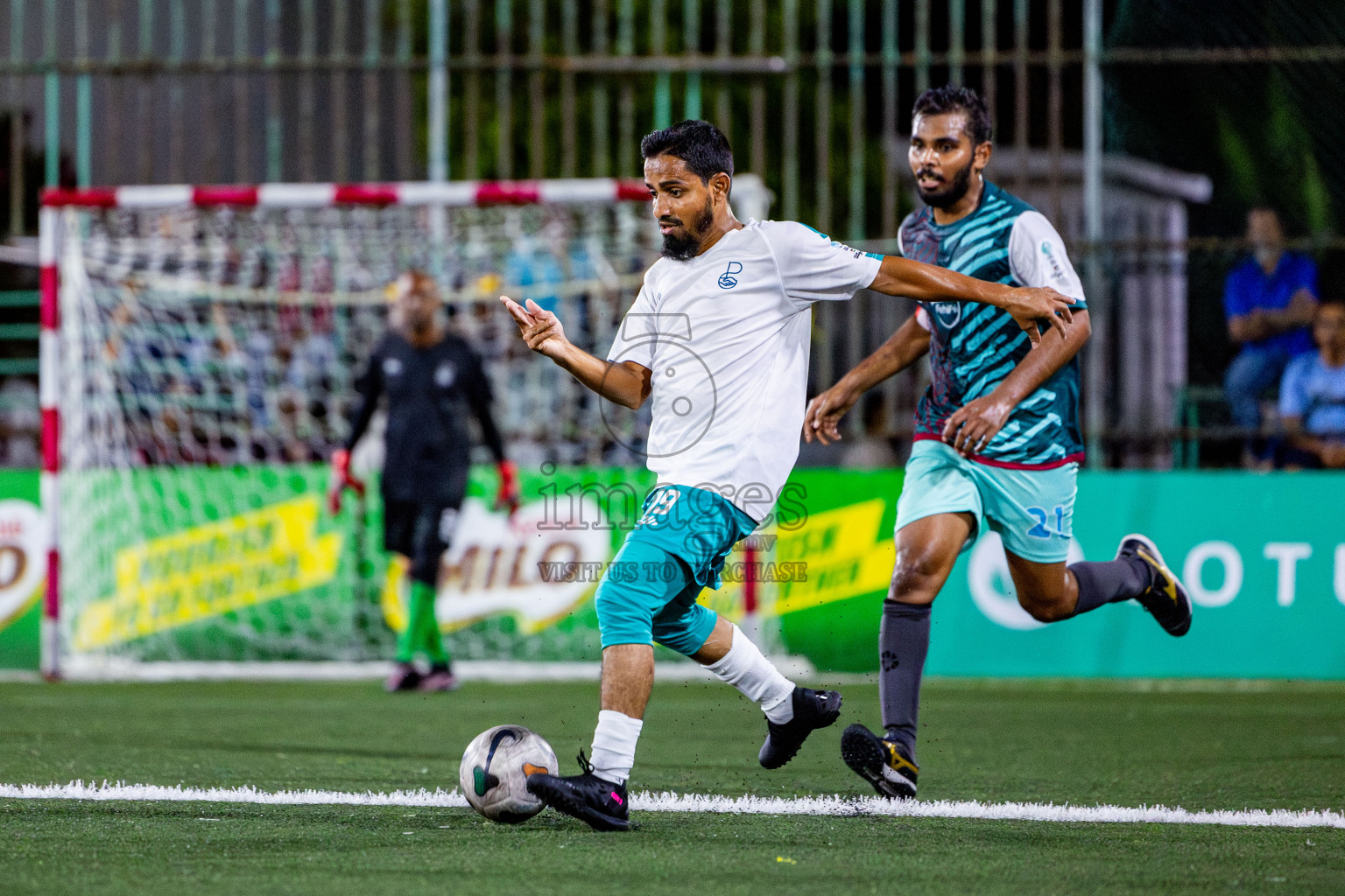 FEHI FAHI CLUB vs POSC in Club Maldives Classic 2024 held in Rehendi Futsal Ground, Hulhumale', Maldives on Sunday, 15th September 2024. Photos: Nausham Waheed / images.mv