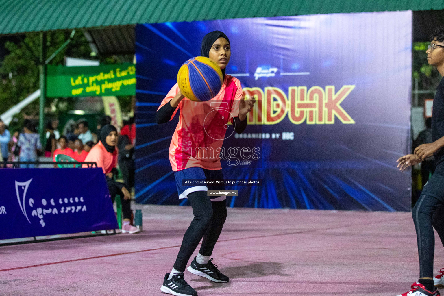 Day4 of Slamdunk by Sosal on 15th April 2023 held in Male'. Photos: Nausham waheed /images.mv