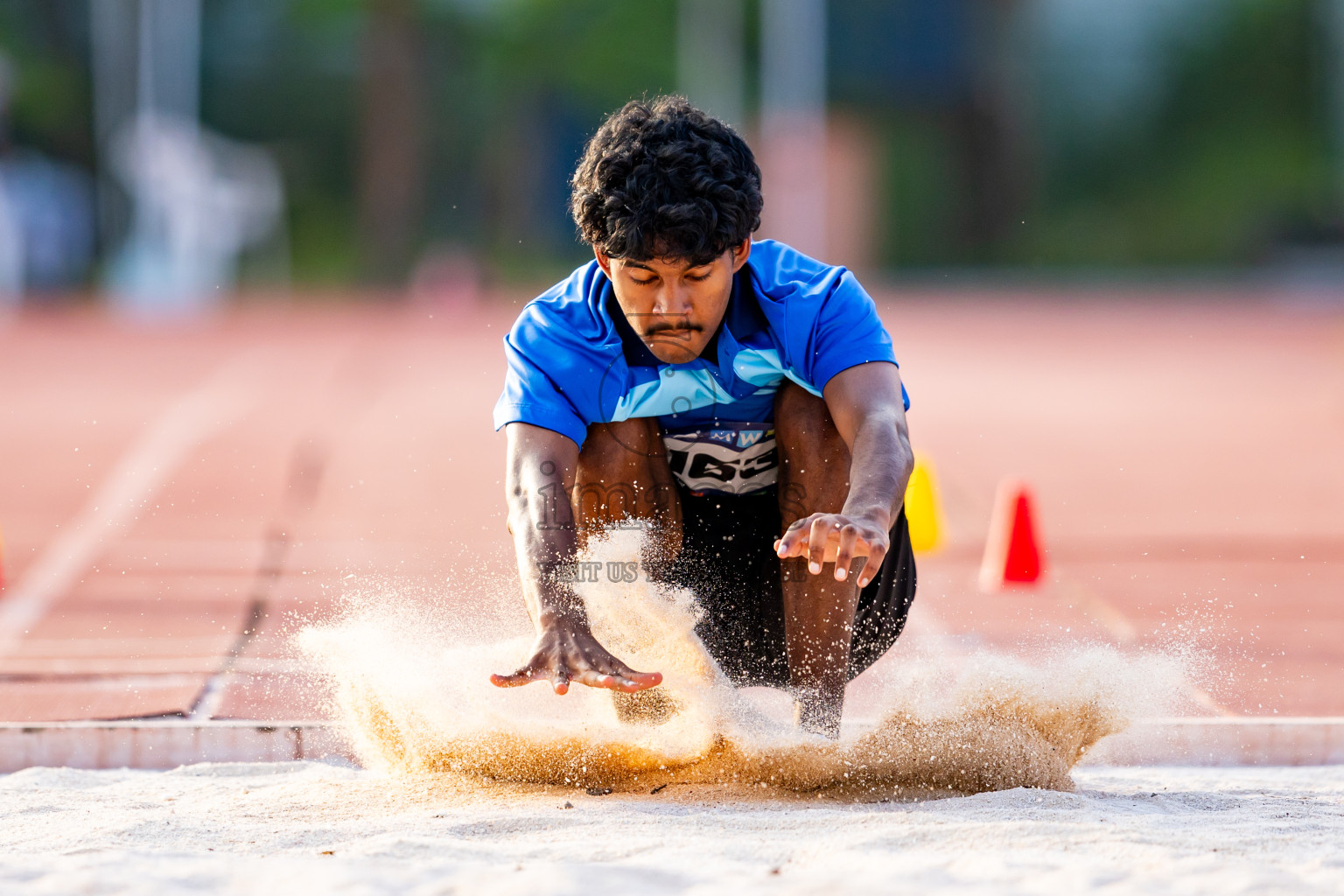 Day 5 of MWSC Interschool Athletics Championships 2024 held in Hulhumale Running Track, Hulhumale, Maldives on Wednesday, 13th November 2024. Photos by: Nausham Waheed / Images.mv