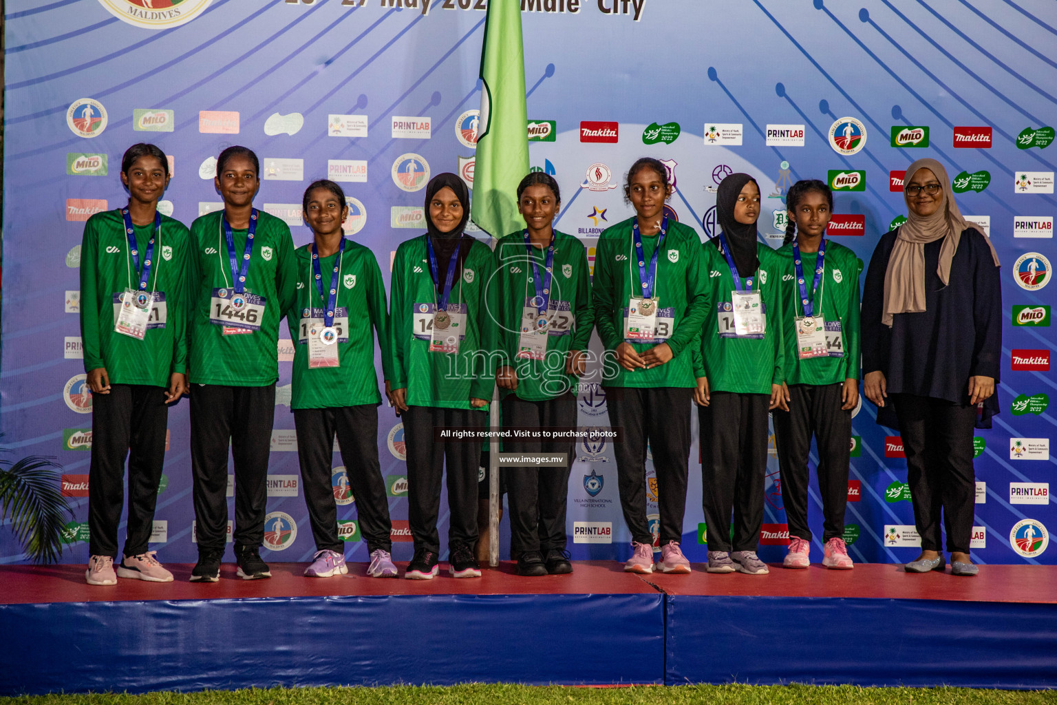 Day 5 of Inter-School Athletics Championship held in Male', Maldives on 27th May 2022. Photos by: Nausham Waheed / images.mv