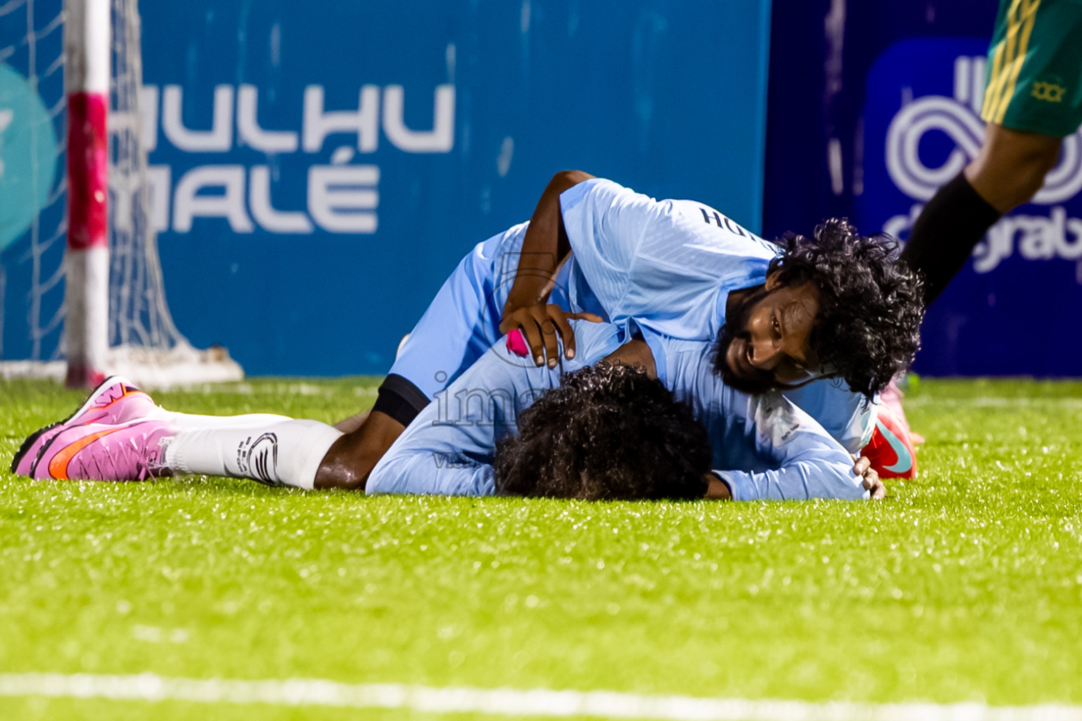 Team Badhahi vs Male City Council in Quater Finals of Club Maldives Cup Classic 2025 was held in Rehendi Futsal Ground, Hulhumale', Maldives on Saturday, 27th September 2025. Photos: Nausham Waheed / images.mv