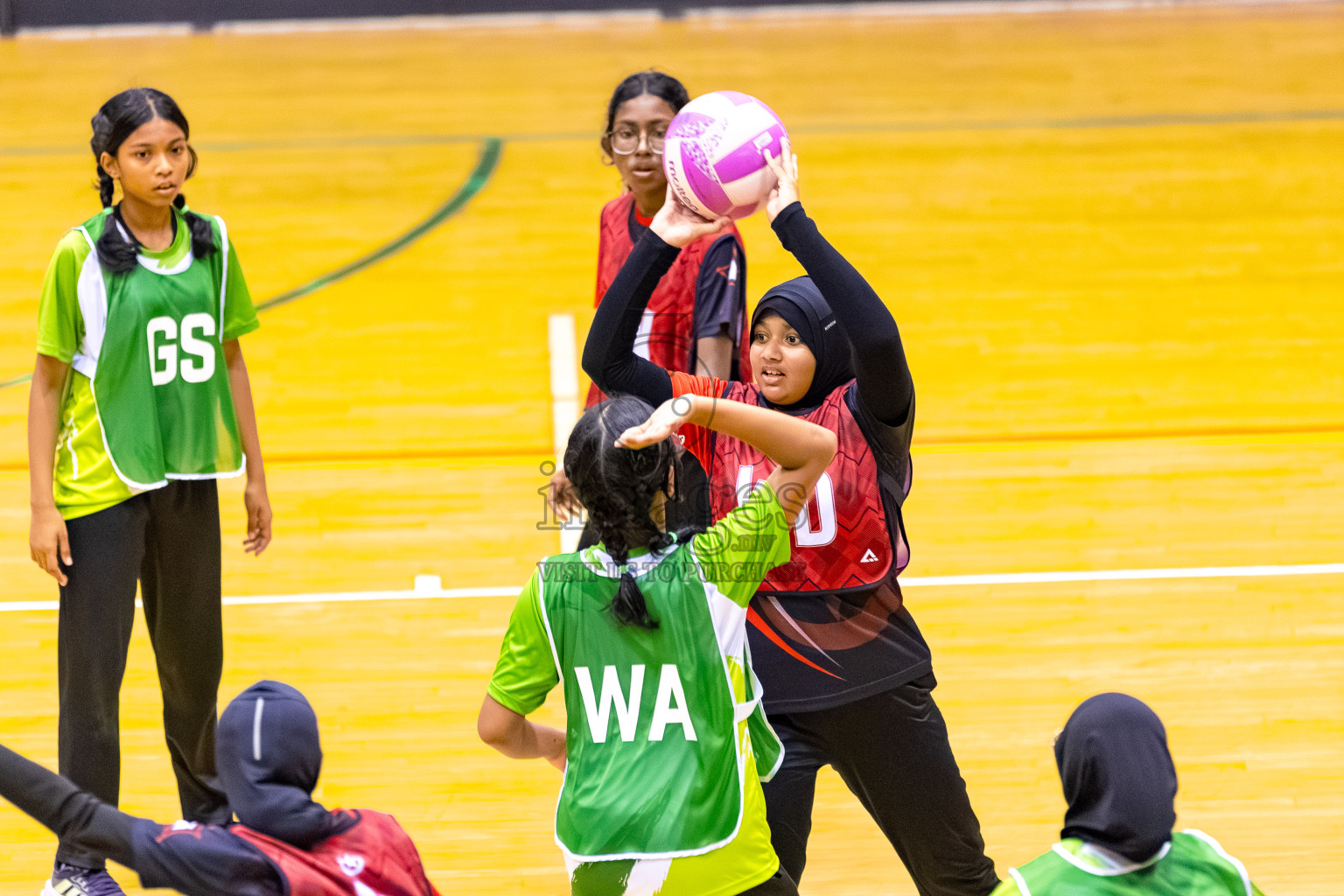 Day 15 of 26th Inter-School Netball Tournament 2025 was held in Social Center Indoor Hall on Wednesday, 5th November 2025. Photos: Mohamed Mahfooz Moosa, Raaif Yoosuf / images.mv