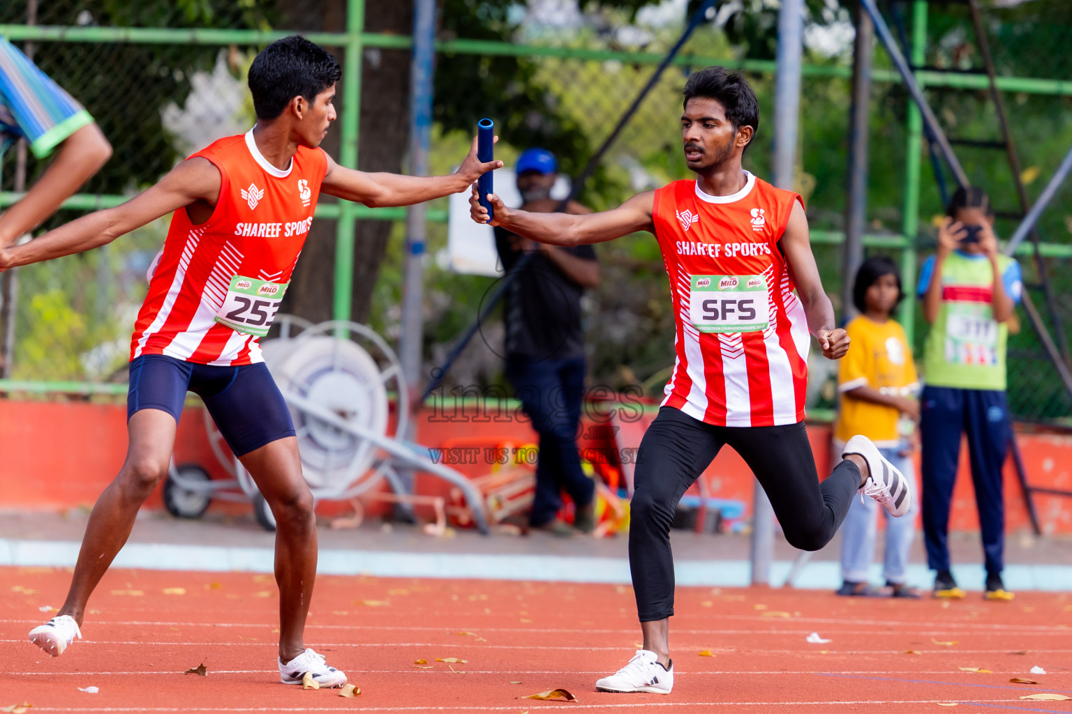 Day 3 of 12th Milo Association Championships was held in Ekuveni Track at Male', Maldives on Saturday, 26th April 2025. Photos: Nausham Waheed  / images.mv