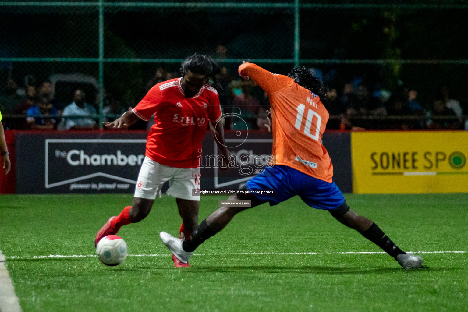 Stelco Club vs Raajje Online Club in Club Maldives Cup 2022 was held in Hulhumale', Maldives on Wednesday, 19th October 2022. Photos: Hassan Simah/ images.mv