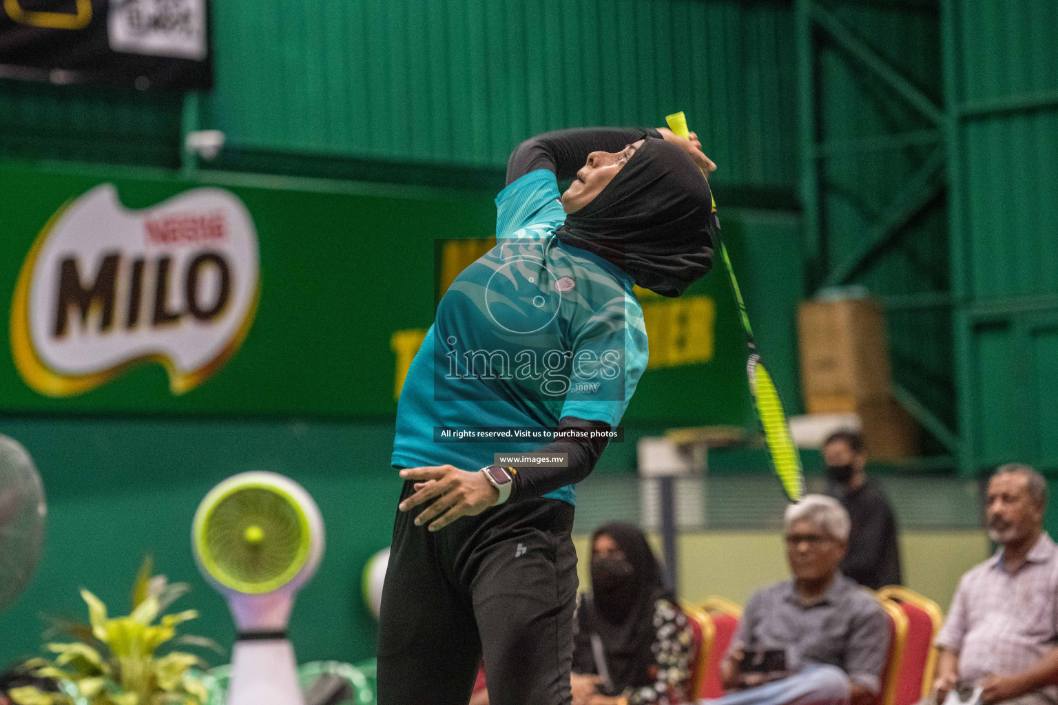 Day 3 of Badminton association mixed group championship 2021 held in Male', Maldives Photos by Nausham Waheed