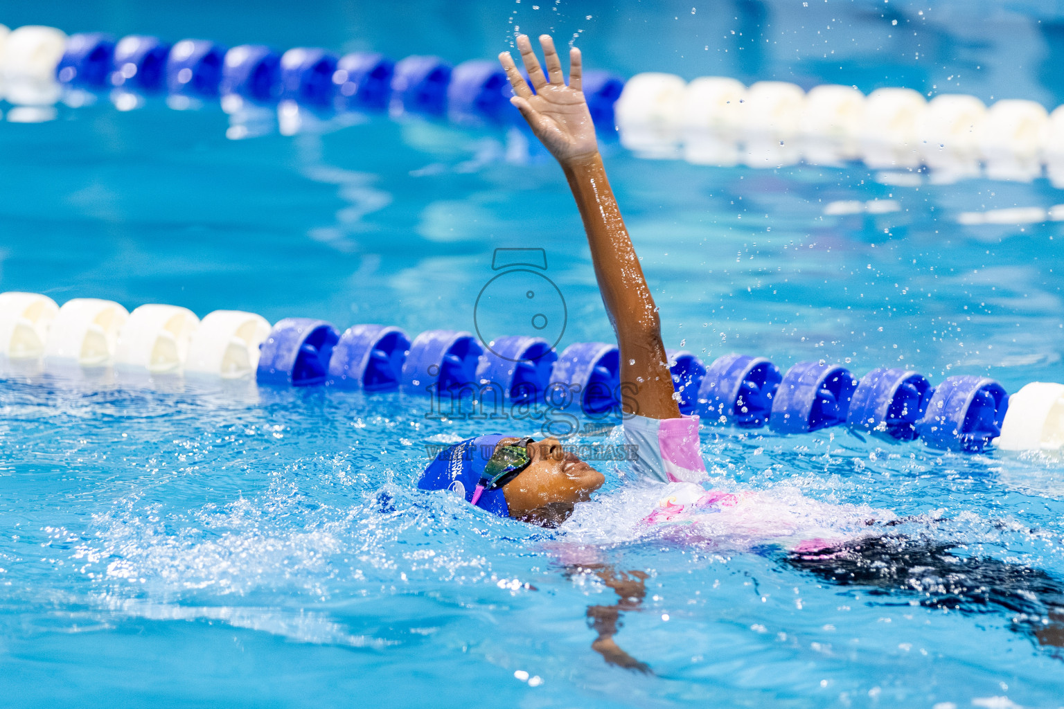 Day 2 of BML 6th National Kids Swimming Kids Festival 2025 held in Hulhumale', Maldives on Tuesday, 4th November 2024. 

Photos: Hassan Simah / images.mv