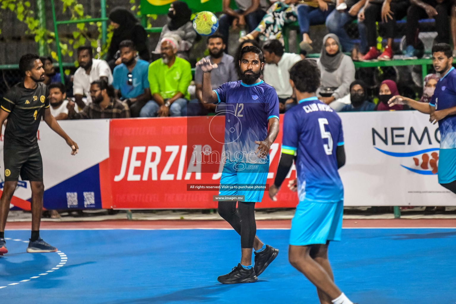 Day 7 of MILO 6th Inter Office Handball Tournament 2022 Photos by Nausham waheed