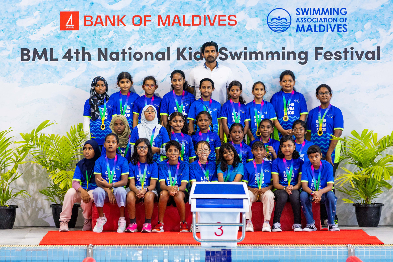 Closing Ceremony of 4th National Kids Swimming Festival 2023 on 9th December 2023, held in Hulhumale', Maldives Photos: Nausham Waheed / Images.mv