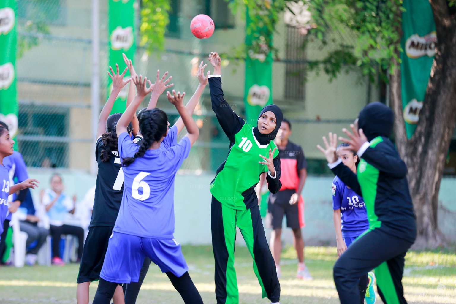 Inter school Handball Tournament in Male', Maldives, Friday, April. 15, 2016.(Images.mv Photo/ Hussain Sinan).