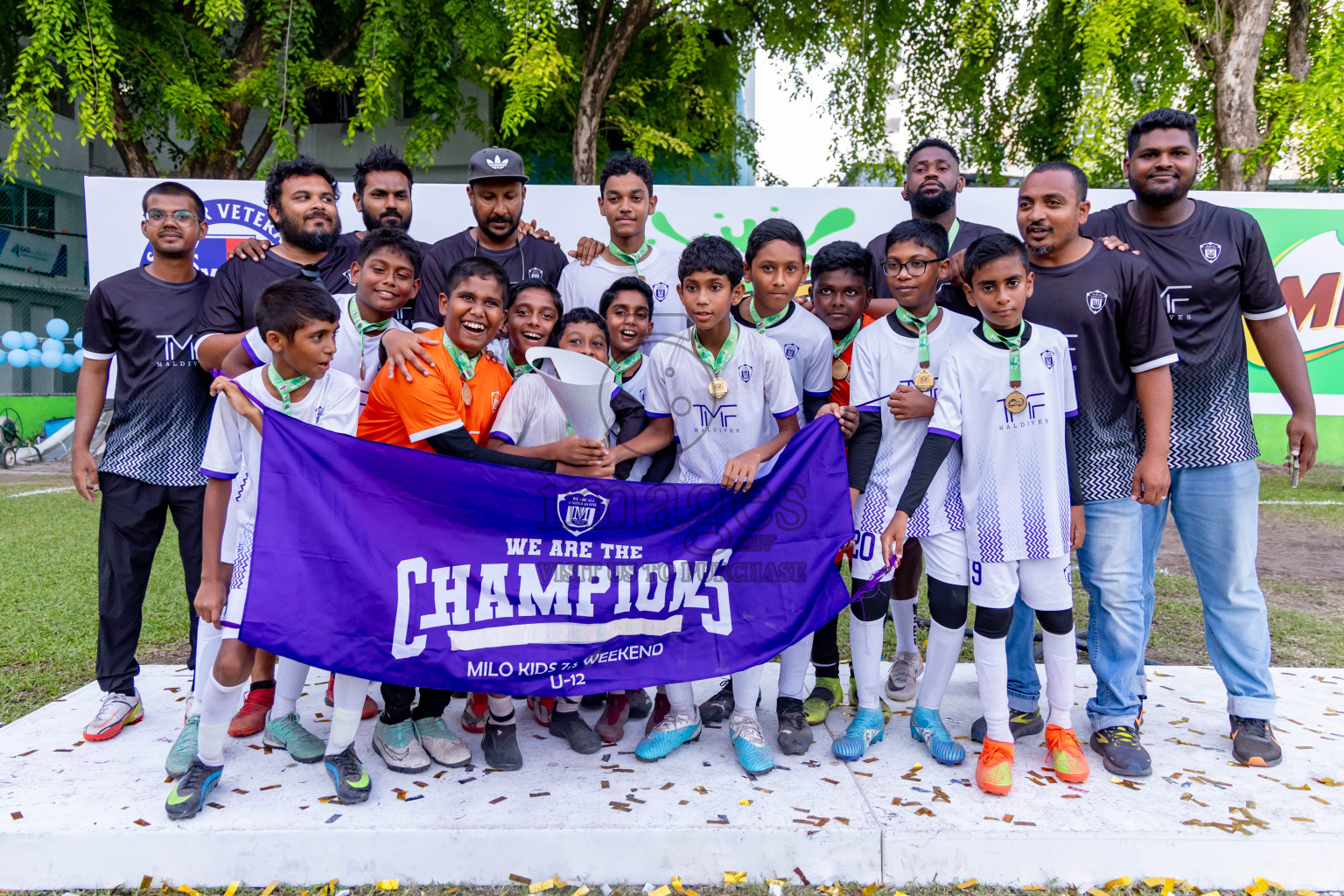 Day 3 MILO Kids 7s Weekend 2024 held in Male, Maldives on Saturday, 19th October 2024. Photos: Nausham Waheed / images.mv