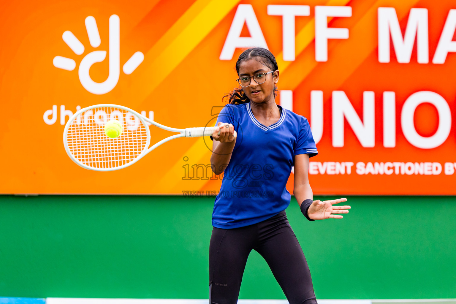 Day 1 of ATF Maldives Junior Open Tennis was held in Male' Tennis Court, Male', Maldives on Monday, 9th December 2024. Photos: Nausham Waheed / images.mv