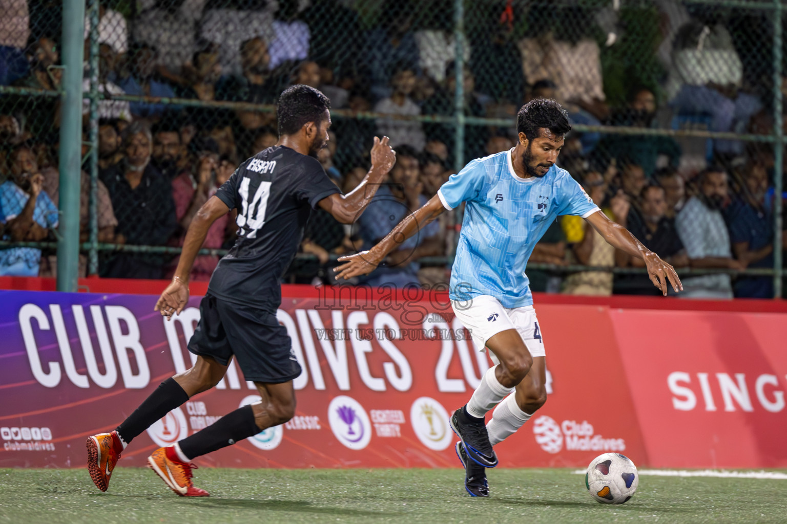 STELCO vs MACL in Quarter Finals of Club Maldives Cup 2024 held in Rehendi Futsal Ground, Hulhumale', Maldives on Wednesday, 9th October 2024. Photos: Ismail Thoriq / images.mv