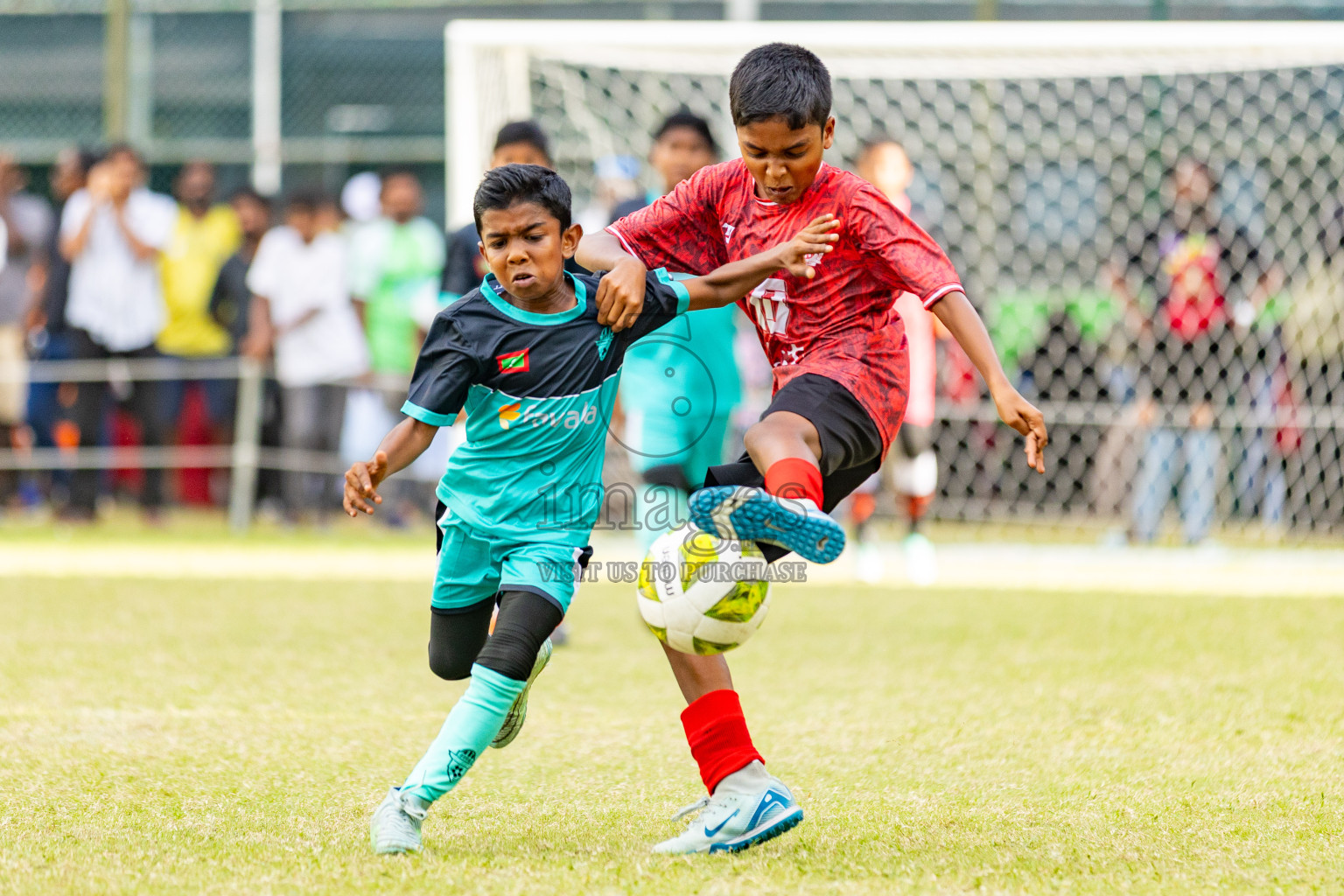 Day 2 of MILO Academy Championship 2025 (U-12) was held at Henveiru Stadium in Male', Maldives on Friday, 2nd May 2025. Photos: Mohamed Mahfooz Moosa / images.mv