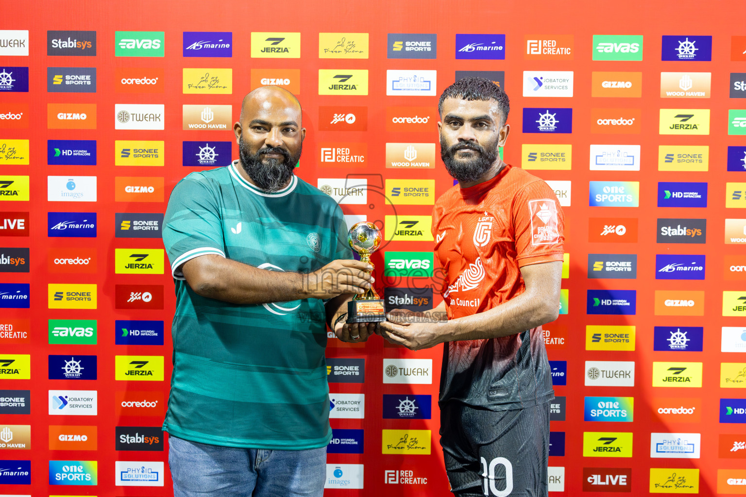 L Gan vs L Maabaidhoo in Day 14 of Golden Futsal Challenge 2025 was held on Saturday, 18th January 2025, in Hulhumale', Maldives. Photos: Ismail Thoriq / images.mv