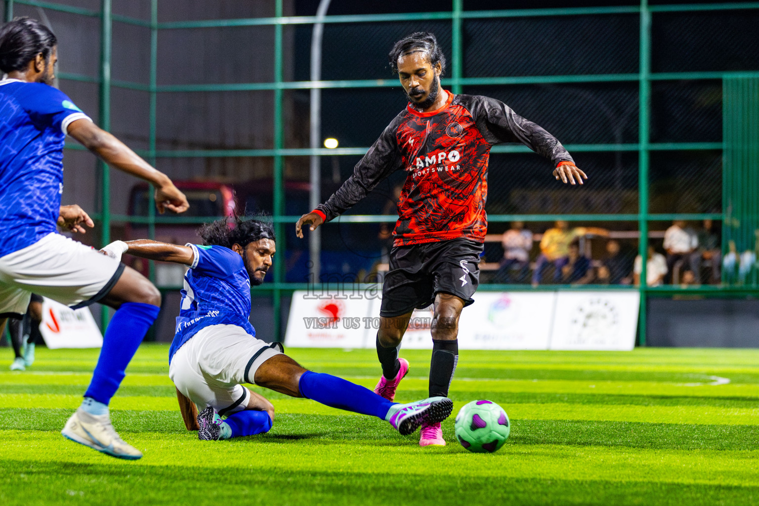 Falcons vs Banafsaa Kanmathi in Day 8 of BG Futsal Challenge 2024 was held on Tuesday, 19th March 2024, in Male', Maldives Photos: Nausham Waheed / images.mv