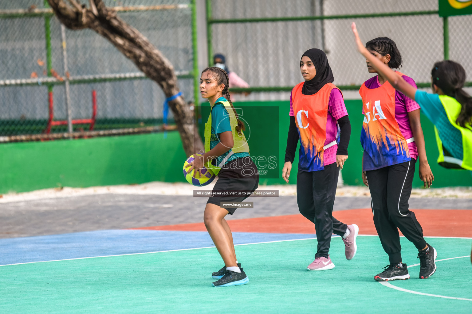 Day 6 of Junior Netball Championship 2022 on 10th March 2022 held in Male', Maldives. Photos by Nausham Waheed