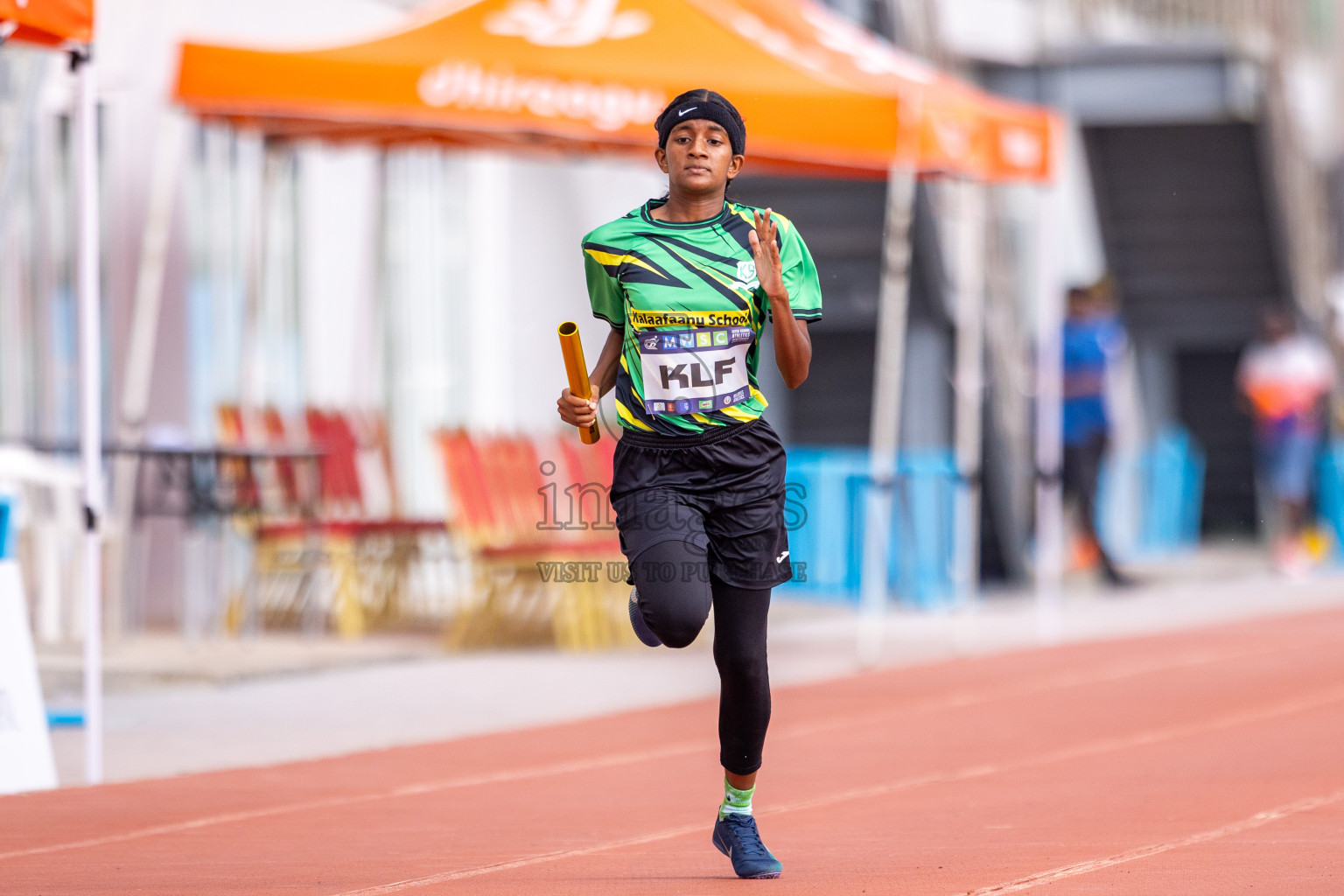 Day 5 of MWSC Interschool Athletics Championships 2024 held in Hulhumale Running Track, Hulhumale, Maldives on Wednesday, 13th November 2024. Photos by: Raif Yoosuf / Images.mv