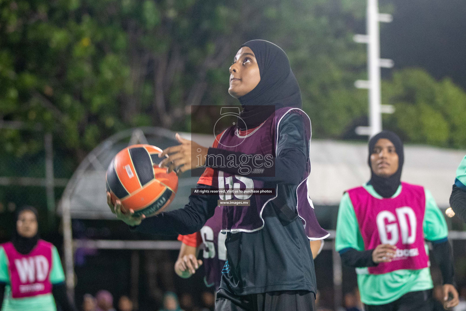 Day 1 of 20th Milo National Netball Tournament 2023, held in Synthetic Netball Court, Male', Maldives on 29th May 2023 Photos: Nausham Waheed/ Images.mv