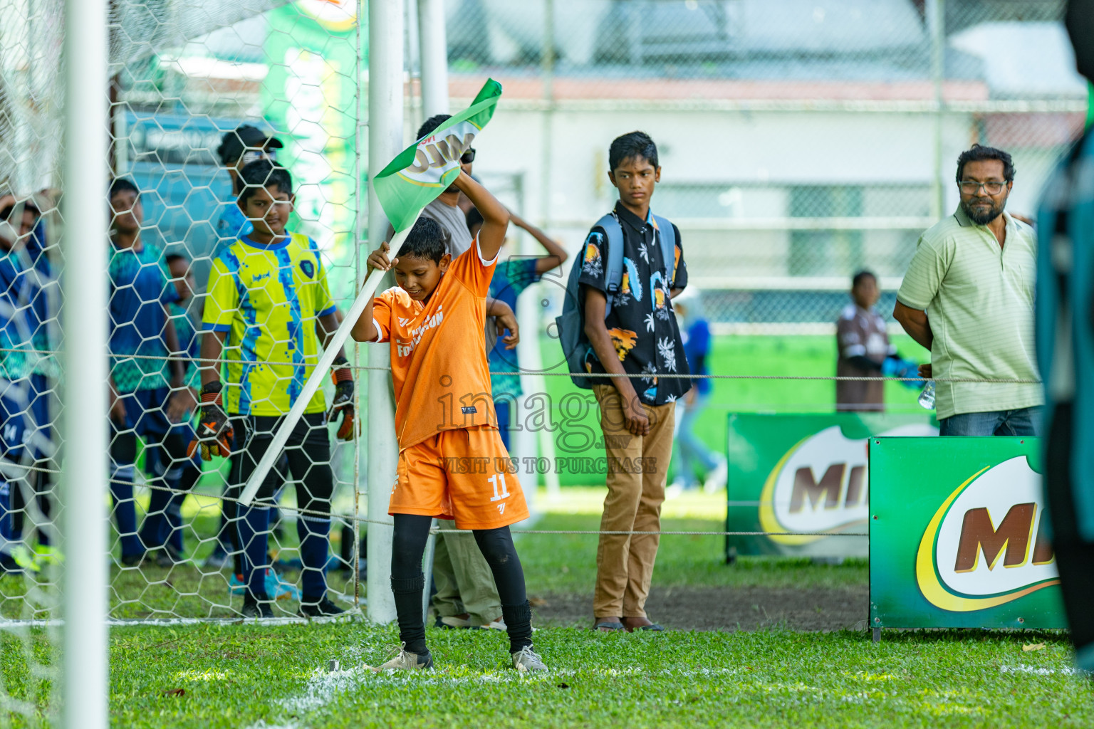 Day 3 of MILO Academy Championship 2025 (U-12) was held at Henveiru Stadium in Male', Maldives on Saturday, 3rd May 2025. 
Photos: Hassan Simah  / images.mv