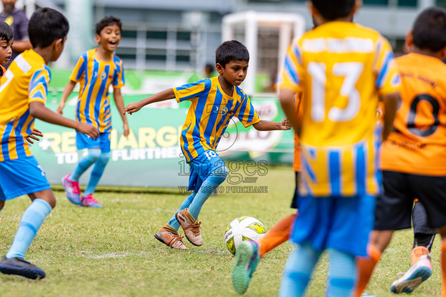 Day 1 of MILO SVAM Juniors 2025 (U-8) was held at Henveiru Stadium in Male', Maldives on Thursday, 26th June 2025. 
Photos: Hassan Simah / images.mv