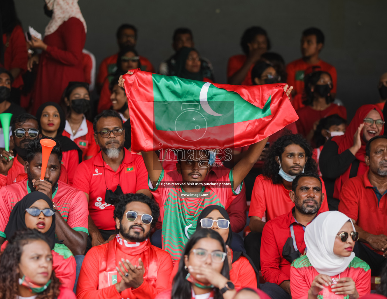 Maldives vs Sri Lanka in SAFF Championship 2021 held on 10th October 2021 in Galolhu National Stadium, Male', Maldives