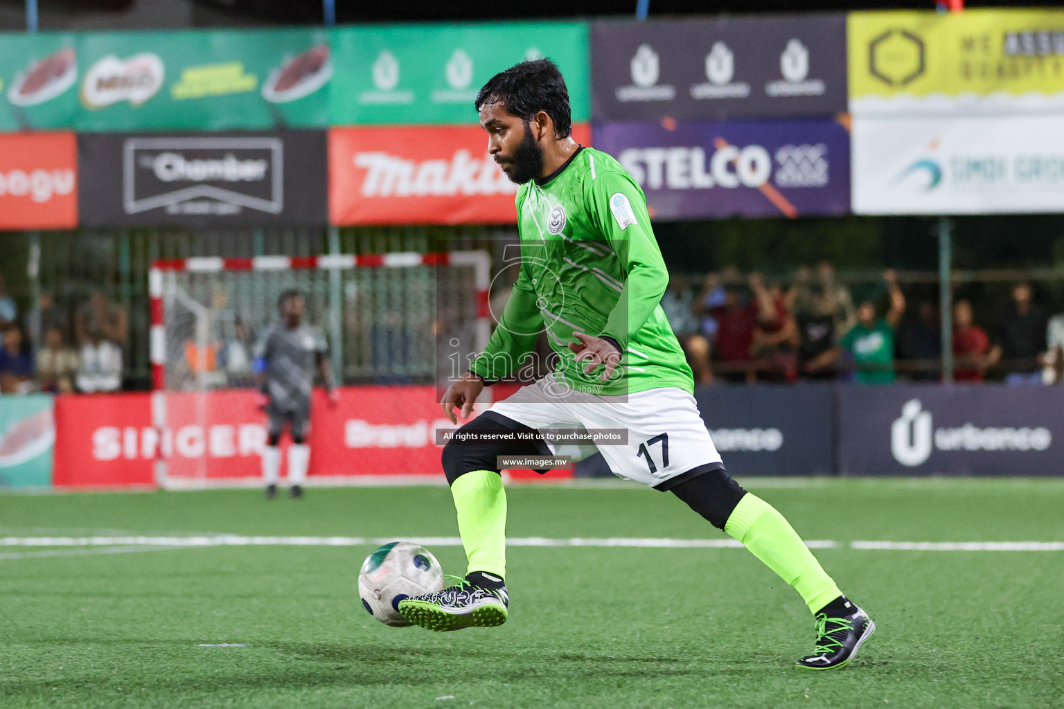 Team DJA vs Thauleemee Gulhun in Club Maldives Cup Classic 2023 held in Hulhumale, Maldives, on Monday, 24th July 2023 Photos: Nausham Waheed/ images.mv