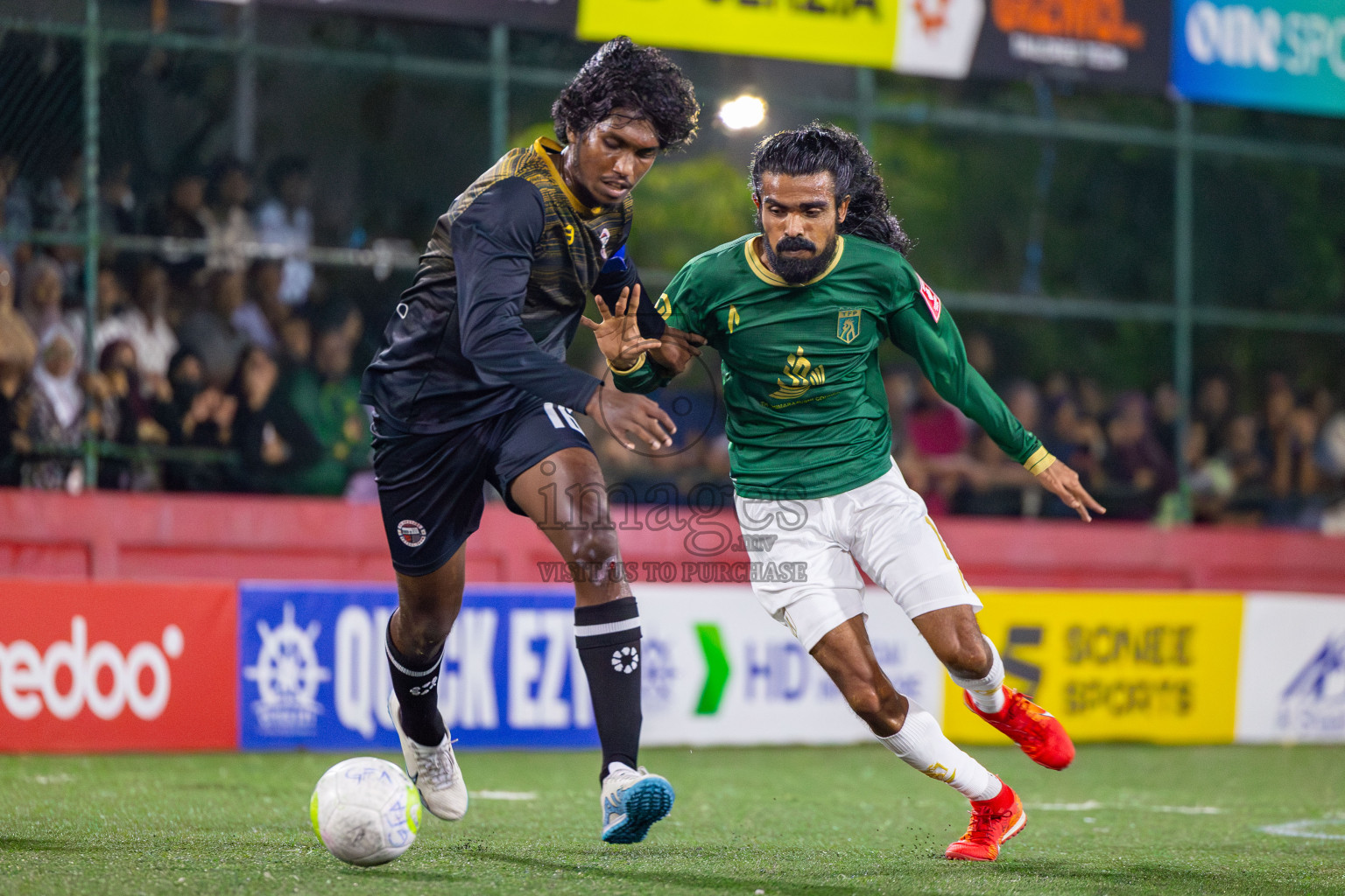 Th Omadhoo vs Th Thimarafushi on Day 33 of Golden Futsal Challenge 2024, held on Sunday, 18th February 2024, in Hulhumale', Maldives Photos: Mohamed Mahfooz Moosa / images.mv