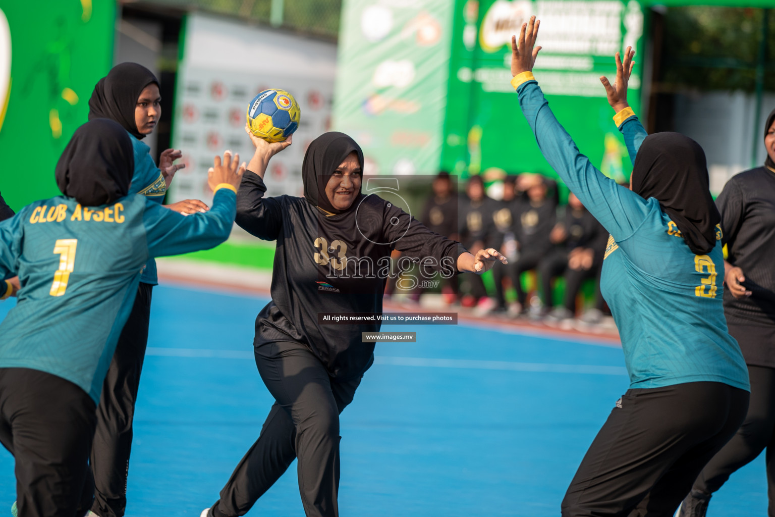 Day 12 of Milo 6th Inter Office Handball Tournament 2022 - Photos by Hassan Simah