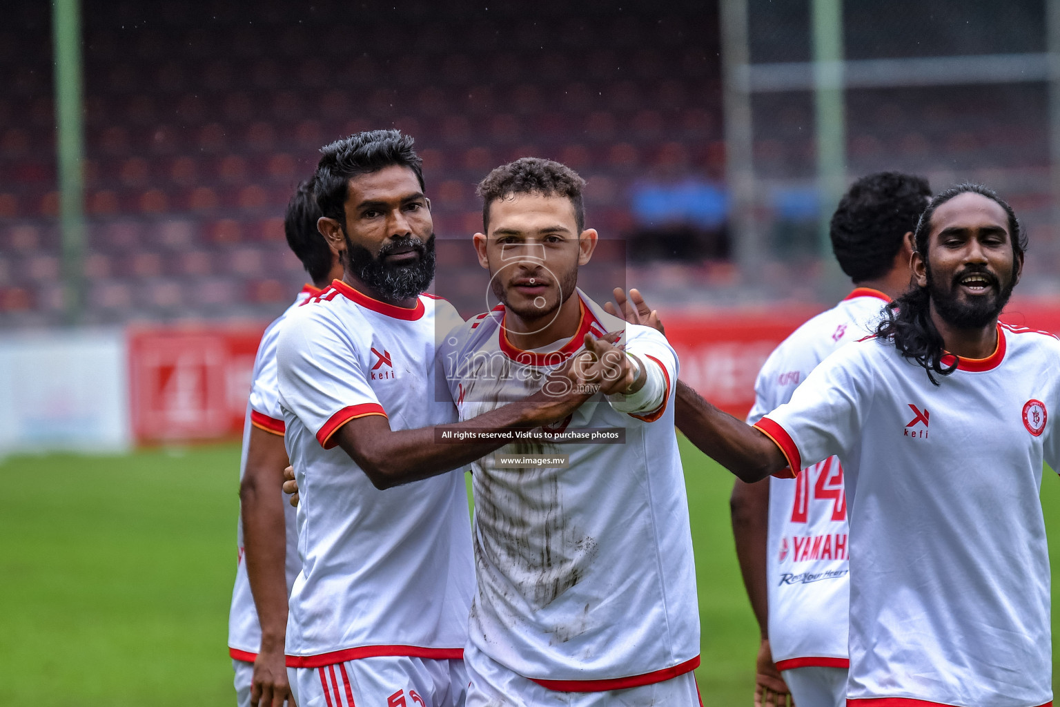 Buru Sports Club vs Club Teenage in Dhivehi Premier League Qualification 22 on 30th Aug 2022, held in National Football Stadium, Male', Maldives Photos: Nausham Waheed / Images.mv