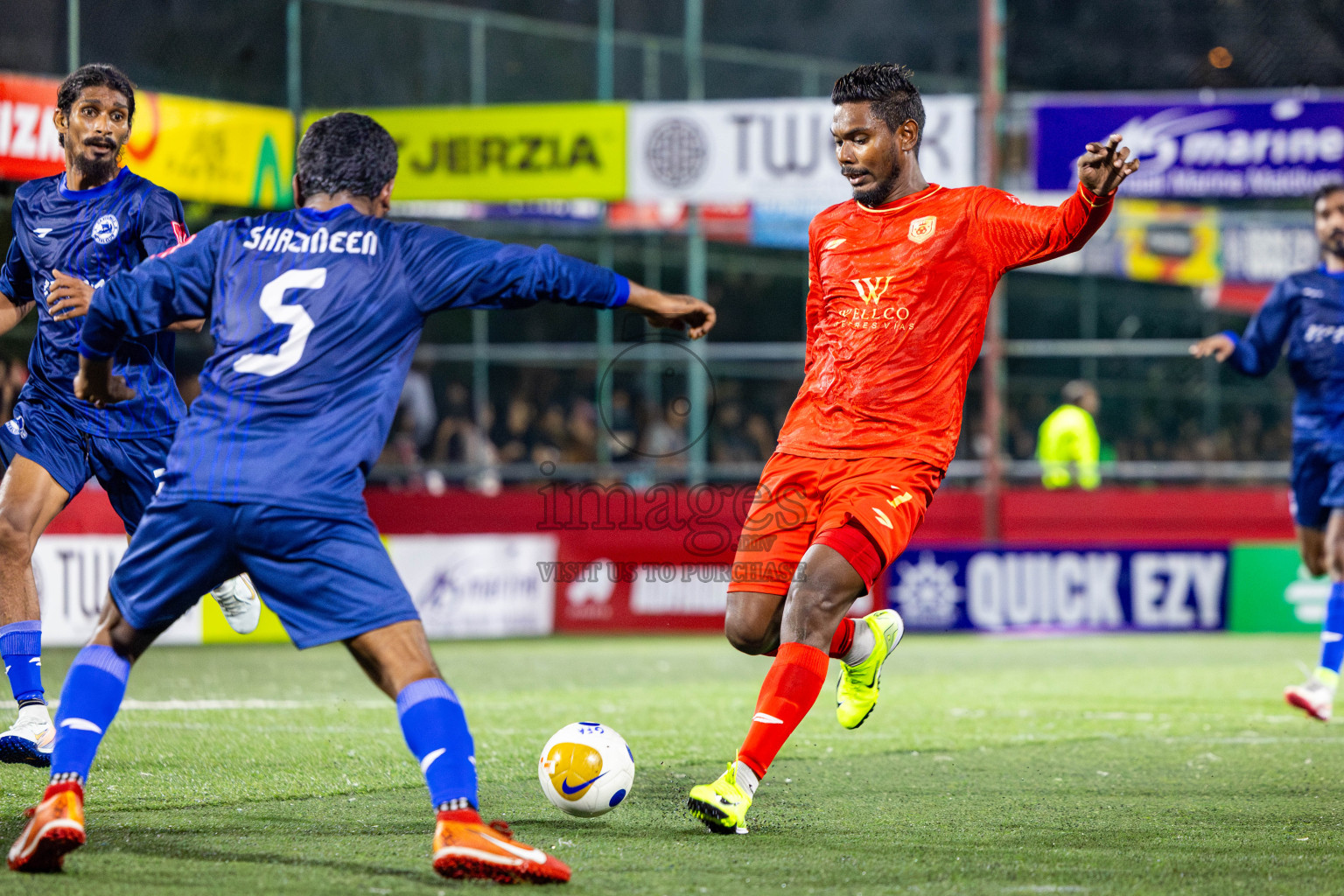 GA Villingili VS V GA Dhevvadhoo in Gaafu Alif Atoll Final on Day 23 of Golden Futsal Challenge 2025 was held on Monday , 27th January 2025, in Hulhumale', Maldives. Photos: Nausham Waheed / images.mv