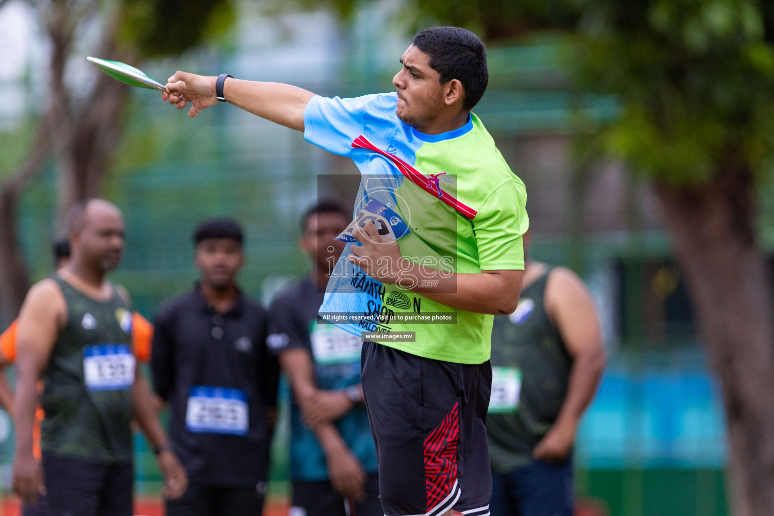 Day 2 of National Athletics Championship 2023 was held in Ekuveni Track at Male', Maldives on Friday, 24th November 2023. Photos: Nausham Waheed / images.mv