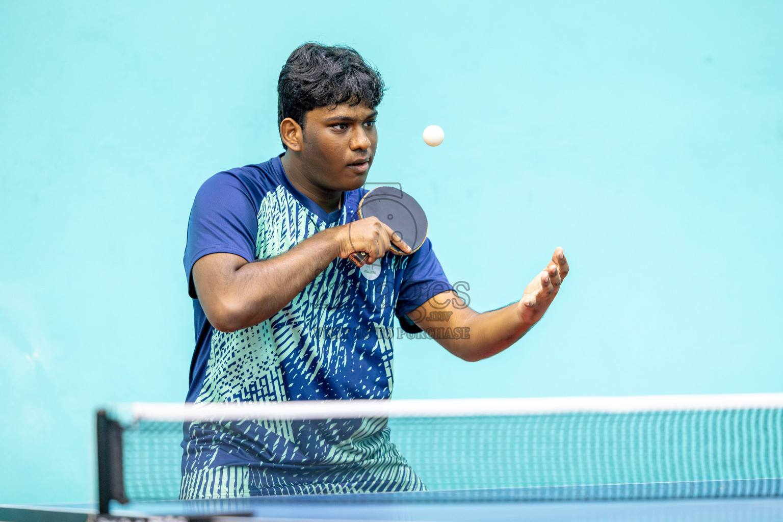 Day 2 of Interschool Table Tennis Tournament 2025 held at Male' TT Hall, Male', Maldives on Thursday, 15th May 2025. Photos By: Ismail Thoriq / images.mv
