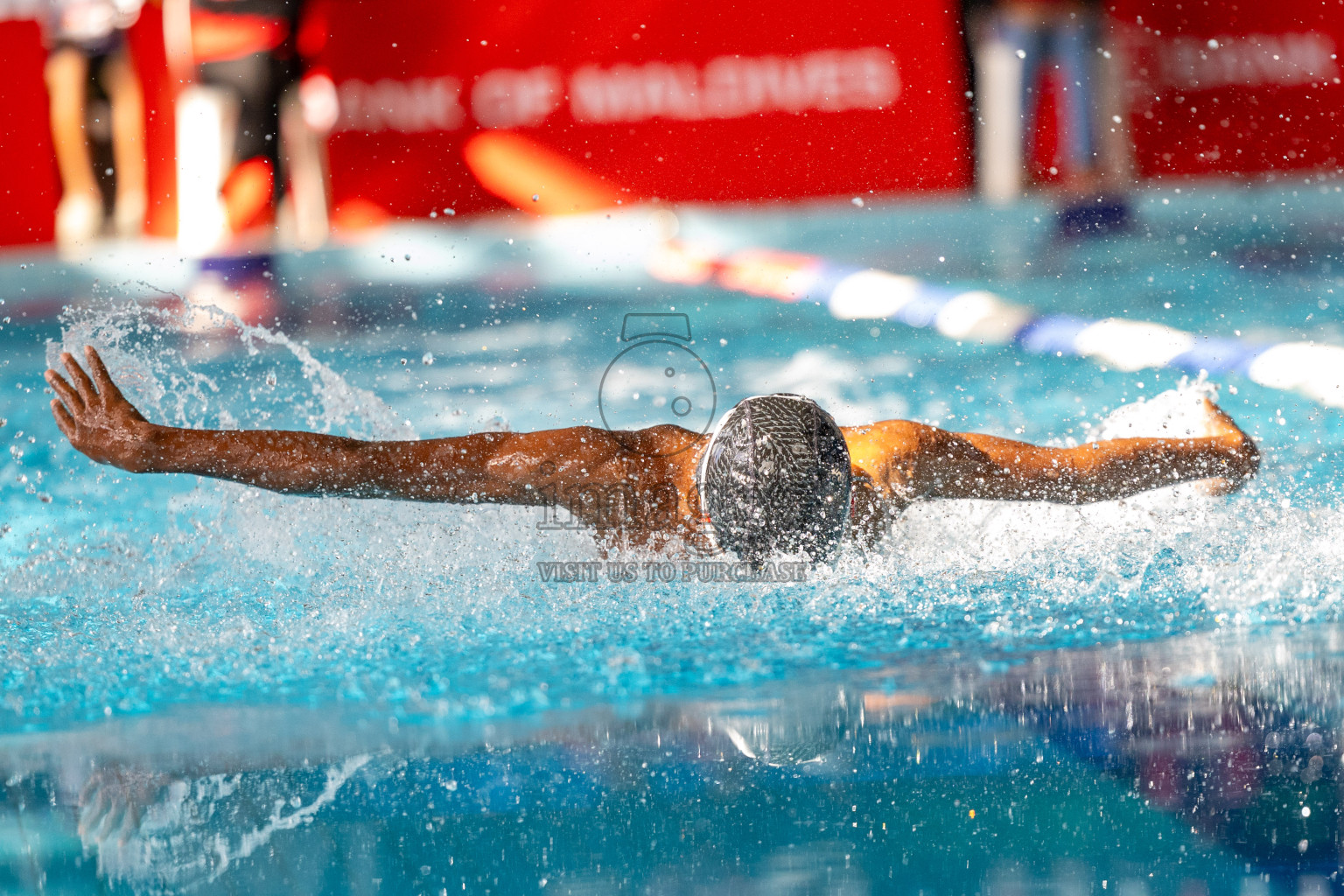 Day 4 of 20th Inter-school Swimming Competition 2024 held in Hulhumale', Maldives on Tuesday, 15th October 2024. Photos: Ismail Thoriq / images.mv