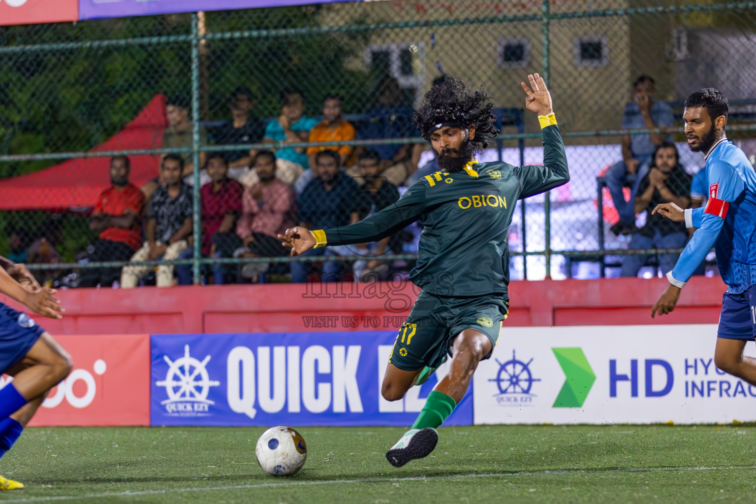 Dhandimagu vs GA Gemanafushi on Day 37 of Golden Futsal Challenge 2024 was held on Thursday, 22nd February 2024, in Hulhumale', Maldives
Photos: Ismail Thoriq / images.mv