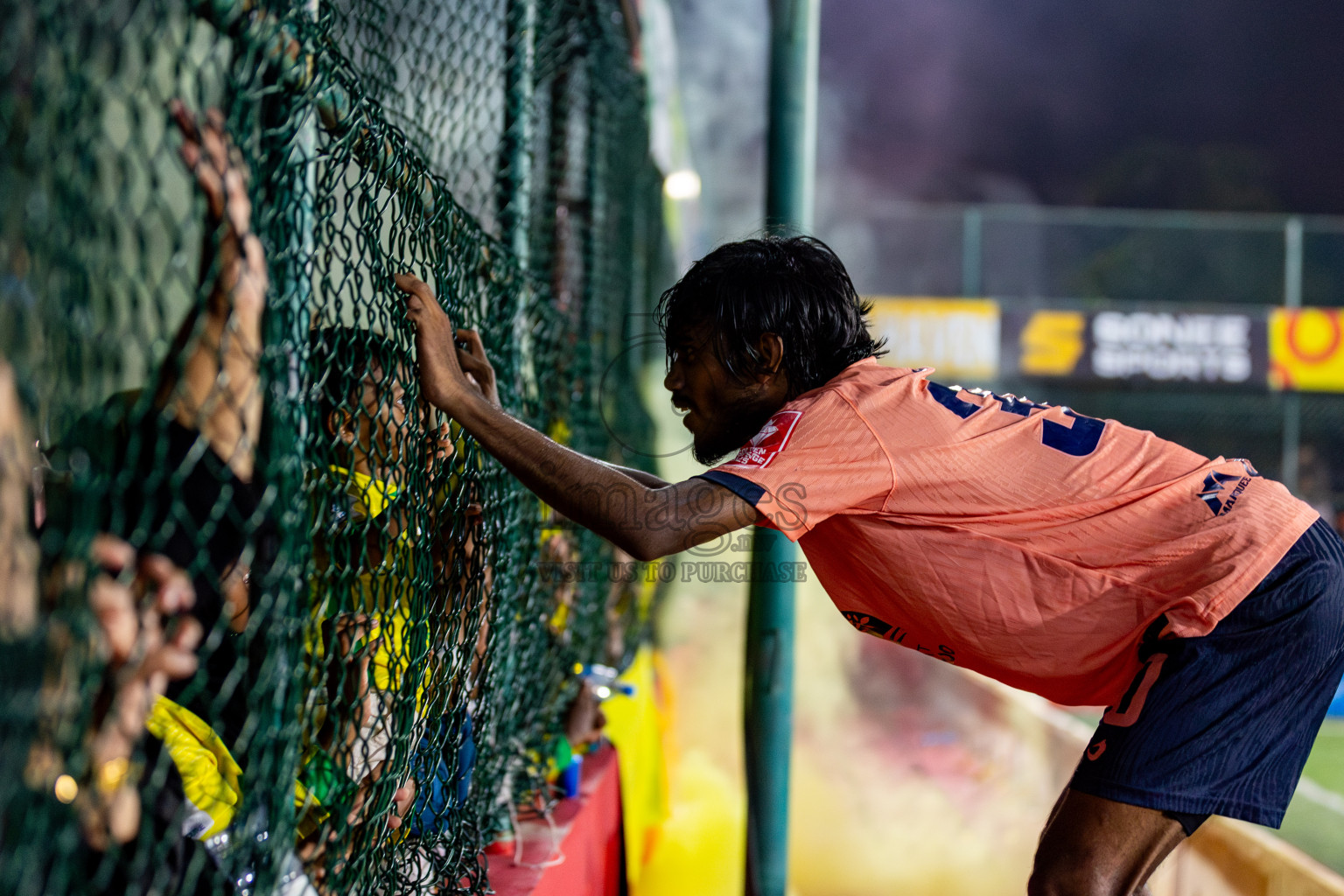 GDh Vaadhoo vs GDh Gadhdhoo in Gaafu Dhaal Atoll Final in Day 24 of Golden Futsal Challenge 2025 was held on Tuesday , 28th January 2025, in Hulhumale', Maldives. Photos: Nausham Waheed / images.mv