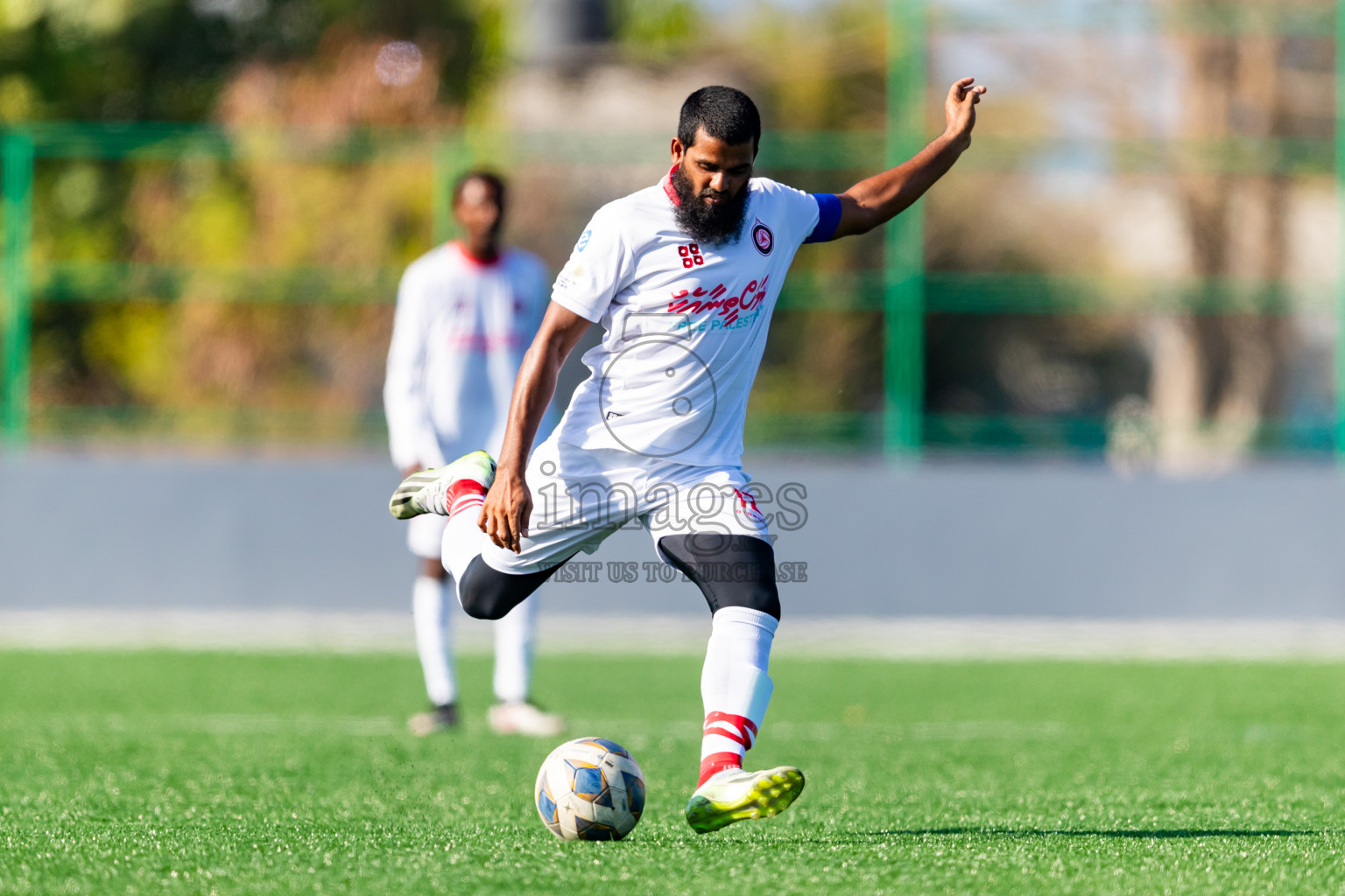 Furious FC vs JT Sports from Manadhoo Council Cup 2024 in N Manadhoo Maldives on Saturday, 24th February 2023. Photos: Nausham Waheed / images.mv