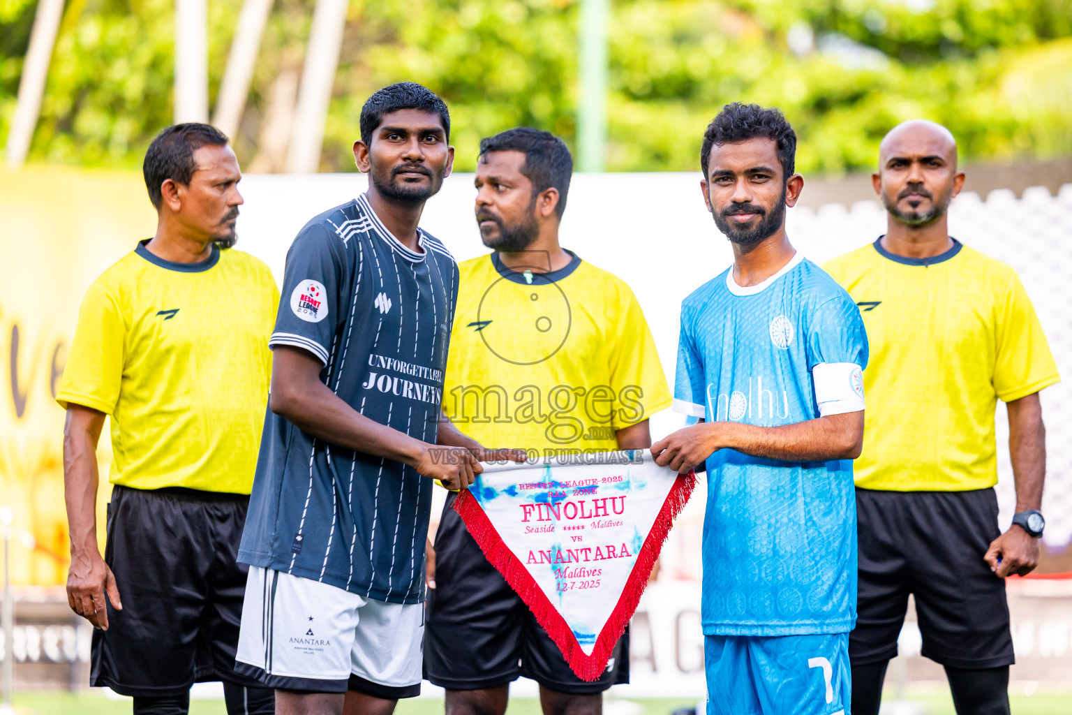 Anantara vs Finolhu in Day 3 of Resort League 2025 (Baa Zone) was held on Saturday, 12th July 2025 in Avani+ Fares Maldives Resort, Baa Atoll, Maldives. Photos: Nausham Waheed / images.mv