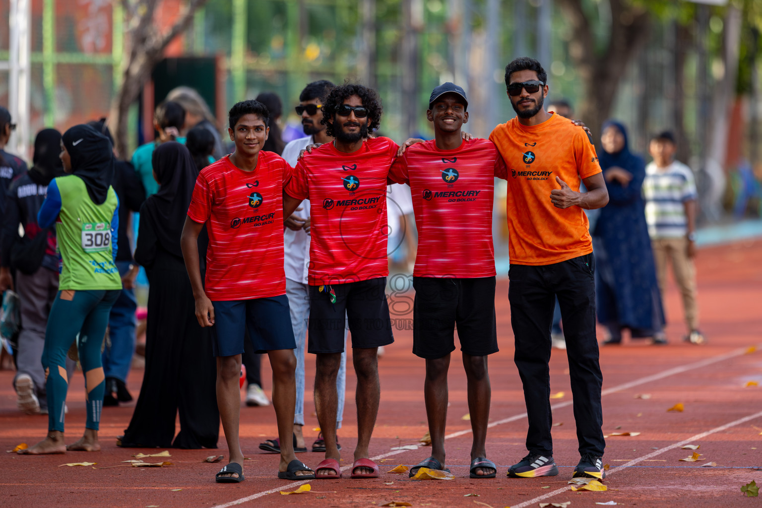 Day 3 of 12th Milo Association Championships was held in Ekuveni Track at Male', Maldives on Saturday, 26th April 2025. Photos: Ismail Thoriq / images.mv