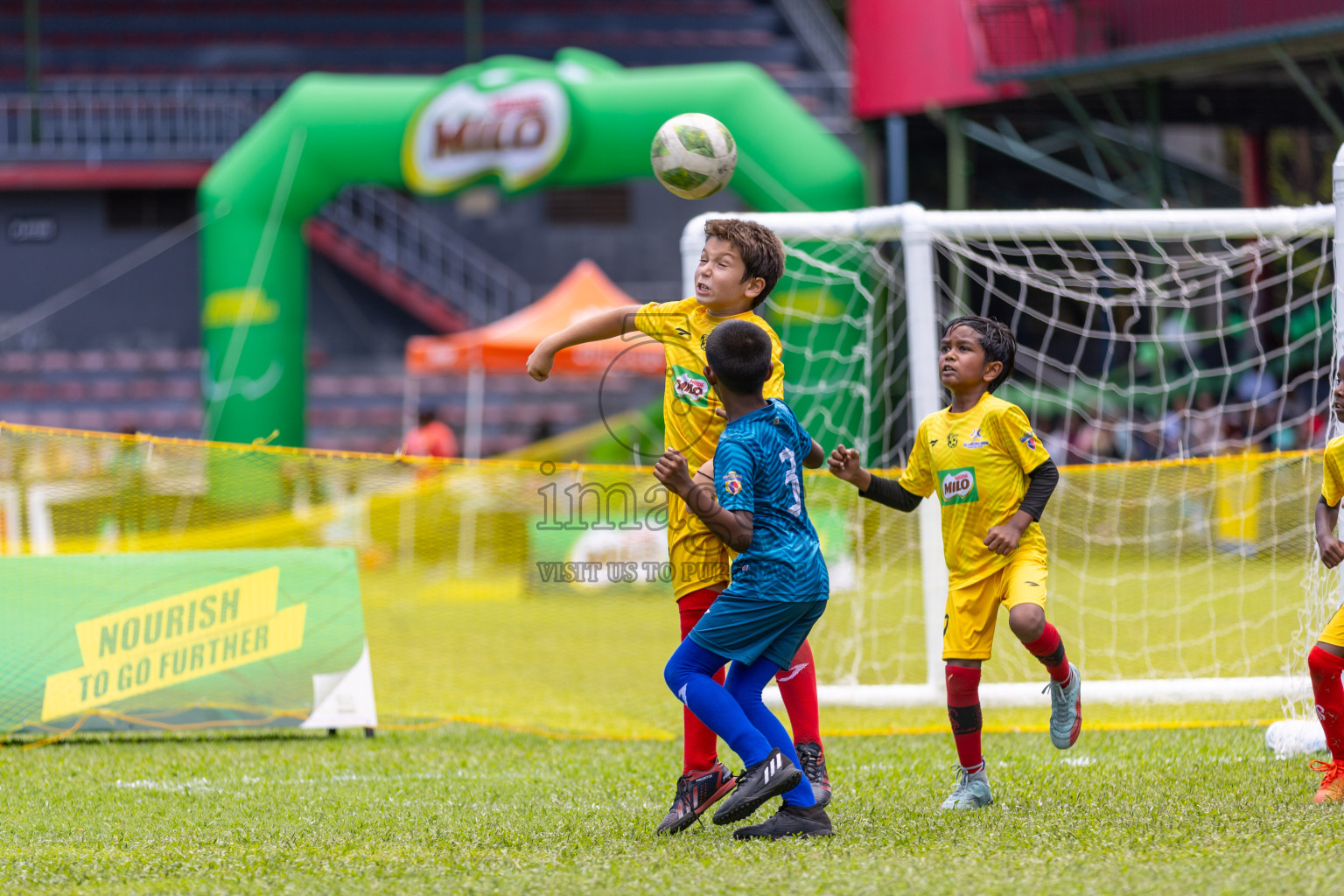 Day 2 of MILO Kids Football Fiesta was held at National Stadium in Male', Maldives on Saturday, 24th February 2024.