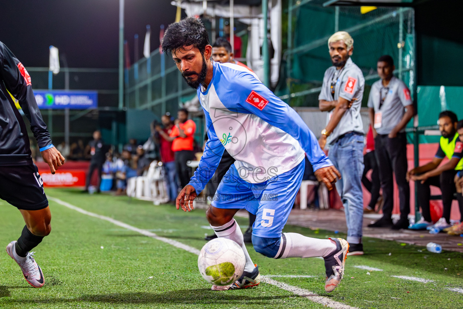 N Kendhikulhudhoo vs R Alifushi on Day 35 of Golden Futsal Challenge 2024 was held on Tuesday, 20th February 2024, in Hulhumale', Maldives
Photos: Mohamed Mahfooz Moosa, / images.mv