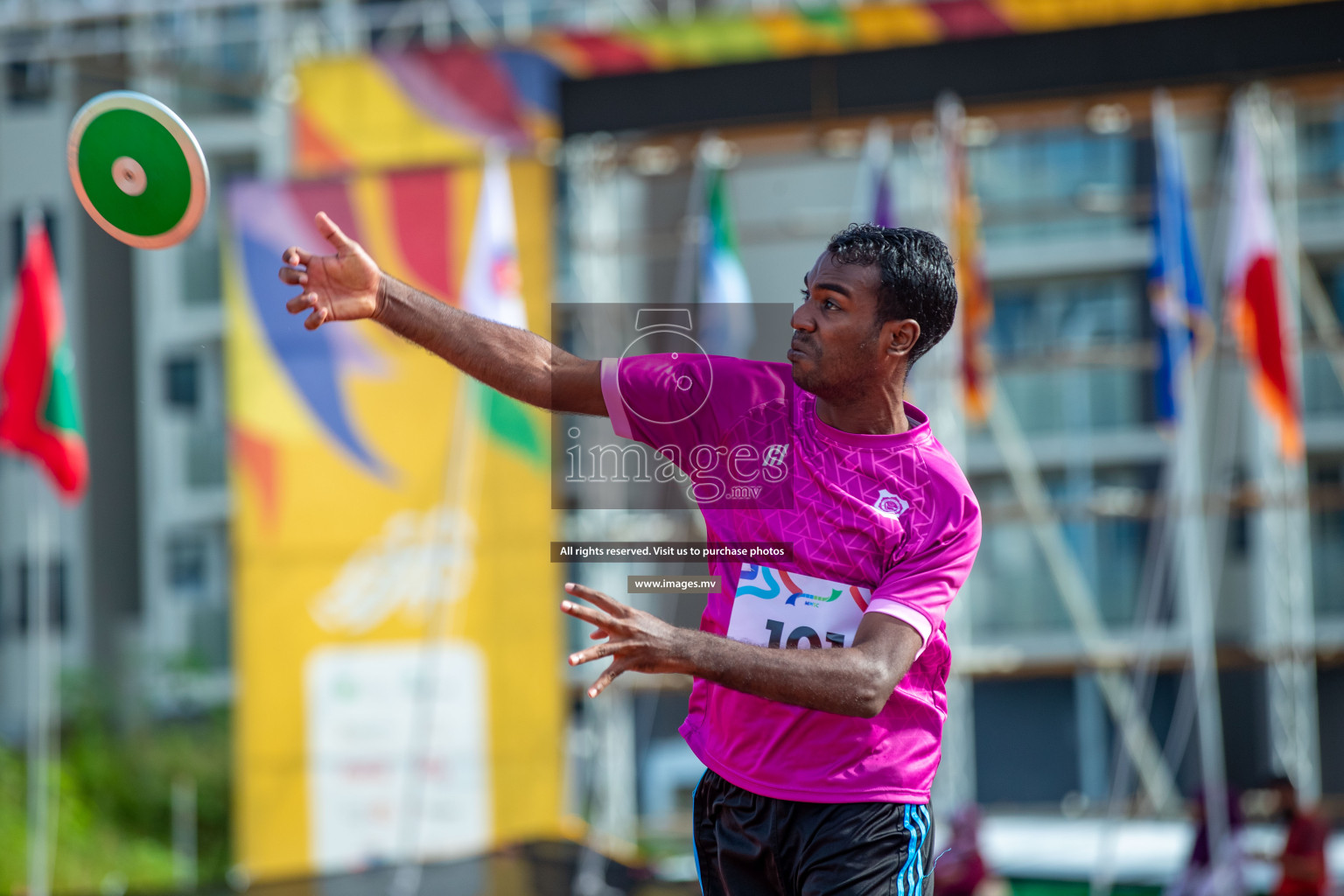 Day two of Inter School Athletics Championship 2023 was held at Hulhumale' Running Track at Hulhumale', Maldives on Sunday, 15th May 2023. Photos: Nausham Waheed / images.mv