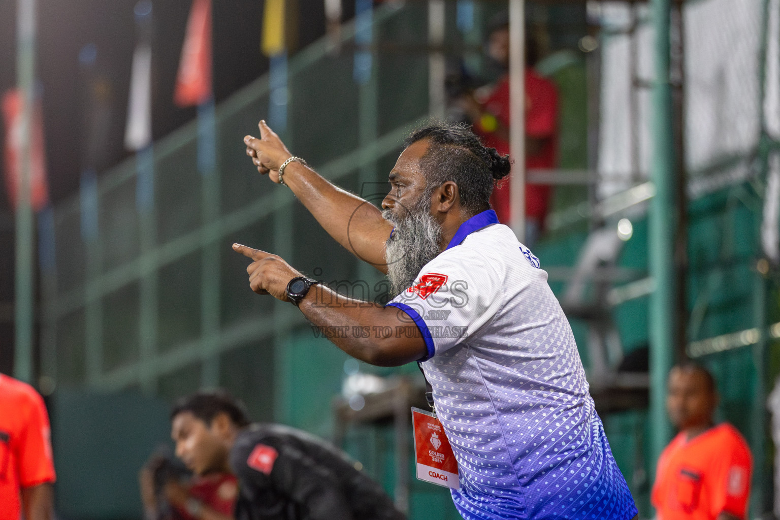 HA Baarah vs HA Utheemu in Day 5 of Golden Futsal Challenge 2024 was held on Friday, 19th January 2024, in Hulhumale', Maldives Photos: Mohamed Mahfooz Moosa / images.mv