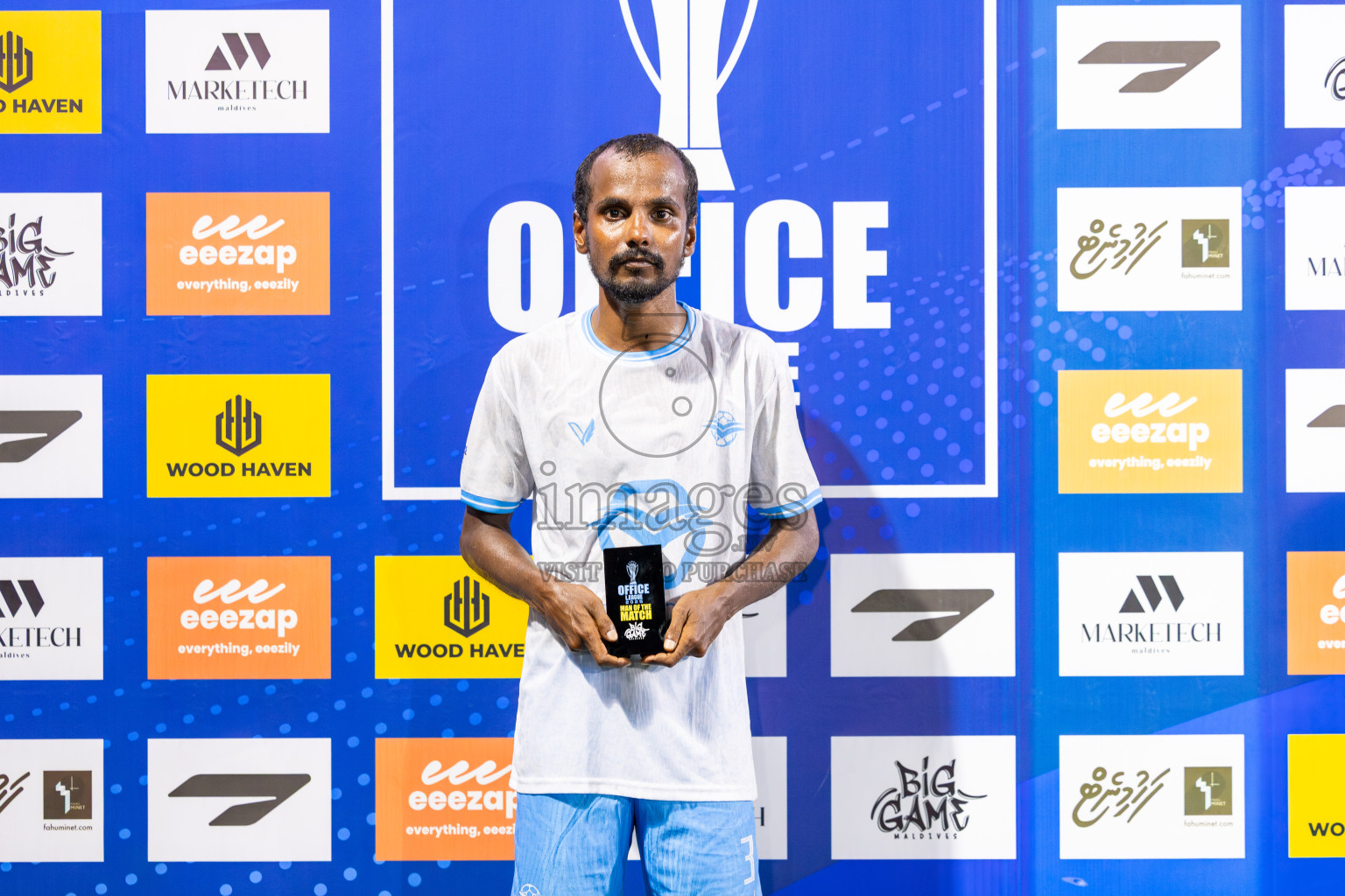 Smartown FC vs Maldives Post Limited in Day 7 of Office League 2025 was held on Tuesday, 22nd April 2025 in Hulhumale', Maldives. Photos: Ismail Thoriq / images.mv