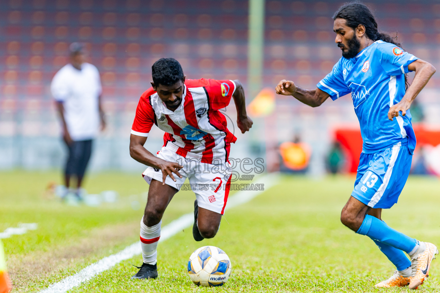 Masodi SC vs Tent SC in the Semi Final of Second Division 2023 in Male' Maldives on Sunday, 11th February 2023. Photos: Nausham Waheed / images.mv