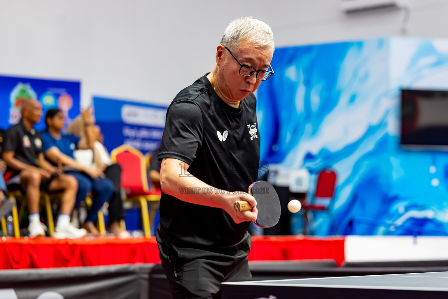 Day 1 of 1st Thoddoo Masters Table Tennis Tournament was held on Thursday, 21st August 2025 in AA Thoddoo, Maldives. Photos: Nausham Waheed / images.mv